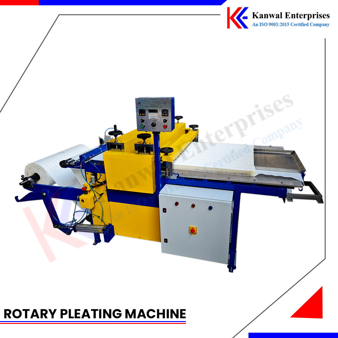 Gas Turbine Rotary Pleating Machine