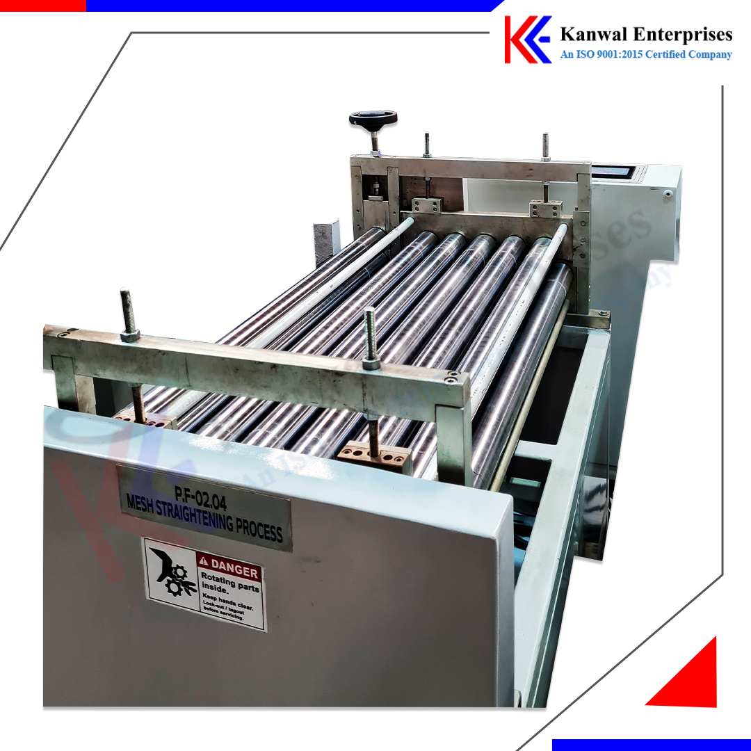 Mesh Straightening Machine